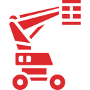 Telescoophoogwerker icon - Kamphuis hoogwerkers