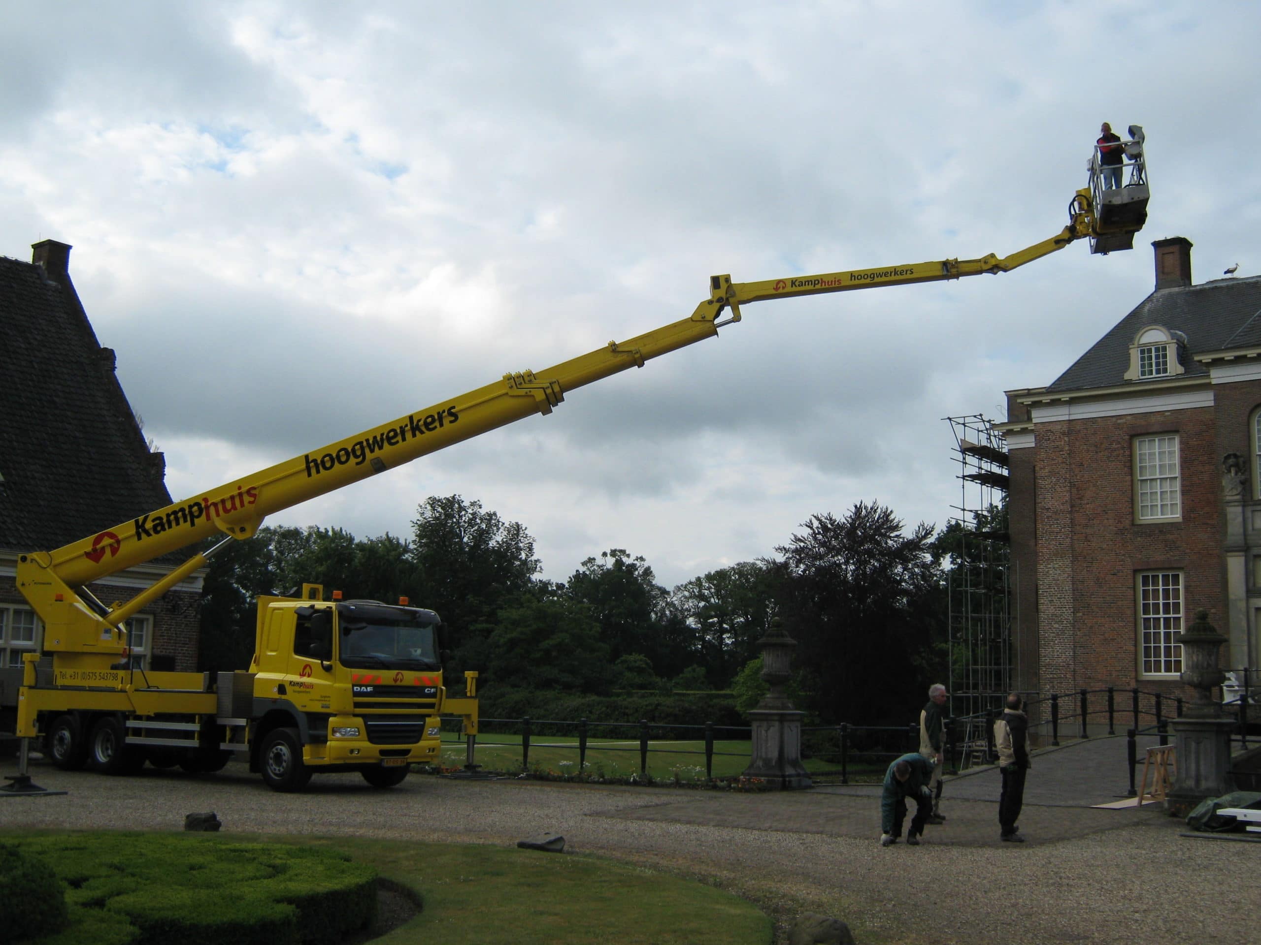 kasteel Middachten 12 Kamphuis Hoogwerkers kasteel Middachten 12 Kamphuis Hoogwerkers