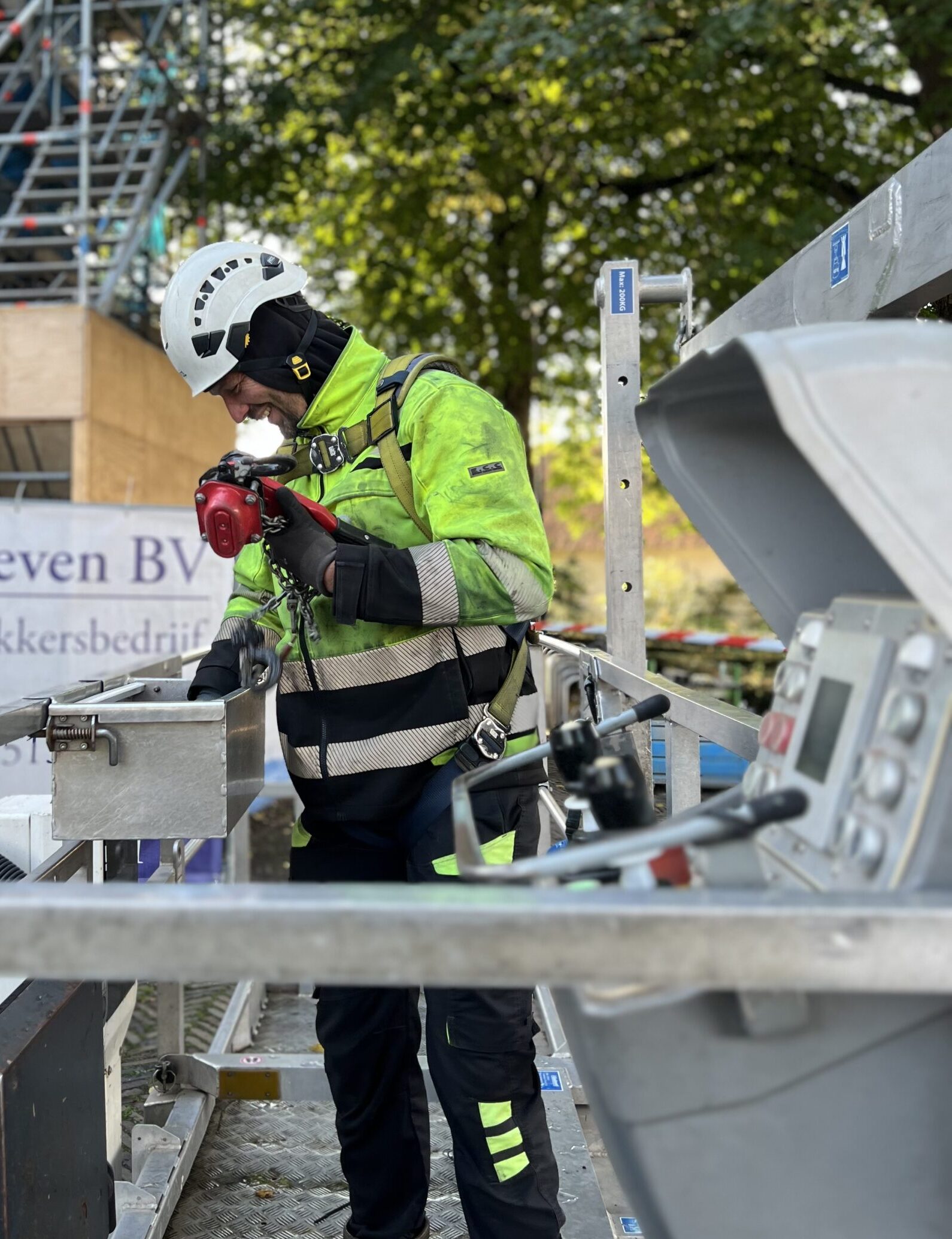 Gecertificeerd Hoogwerker Machinist Kamphuis Hoogwerkers